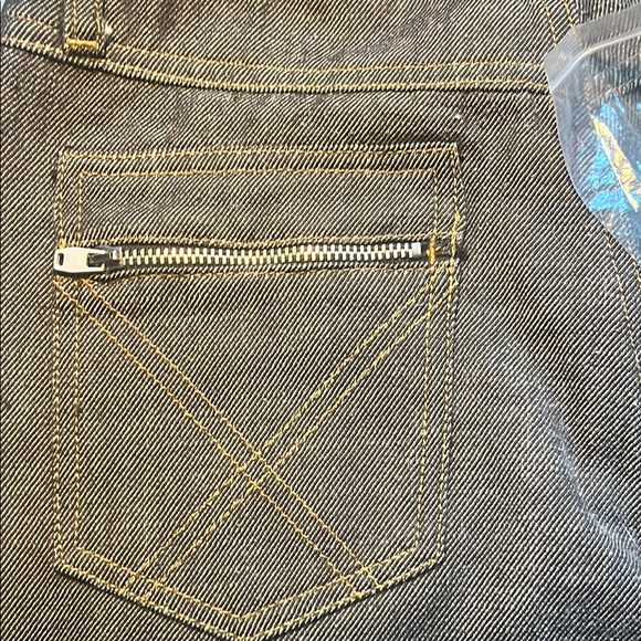 Denim Jeans with Yellow Stitching - Picture 13 of 16